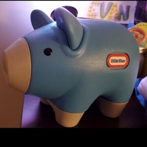 Blue Piggy Bank
